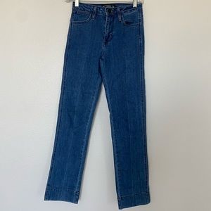 Just black denim jeans